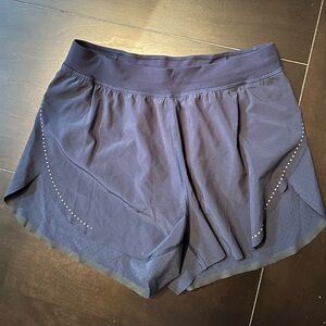 Lululemon Navy Fast and Free shorts
